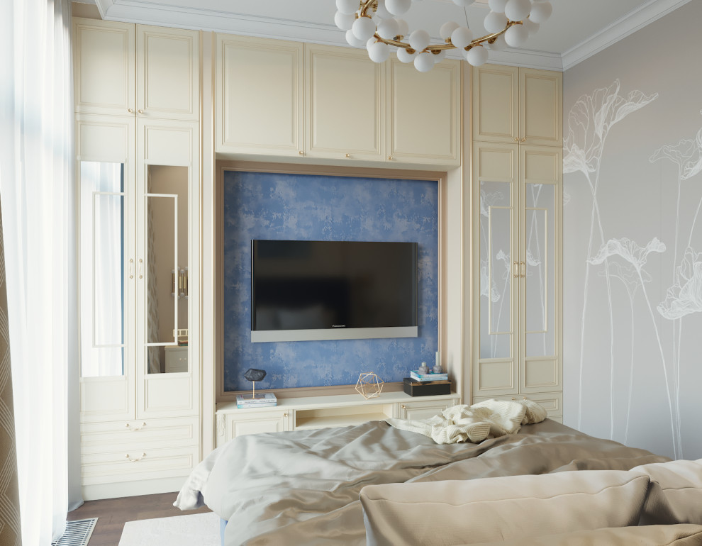 "Ванильное небо" - двухкомнатная квартира в Хамовниках