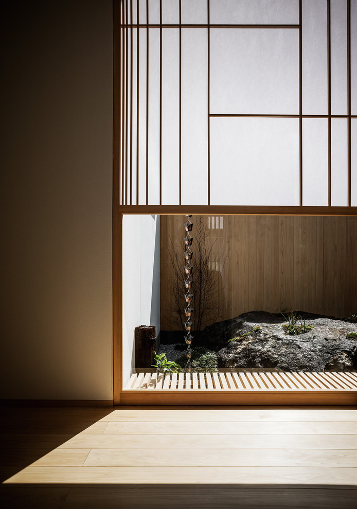 神戸にある和風のおしゃれな寝室