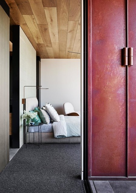 Bronte House modern-sovrum