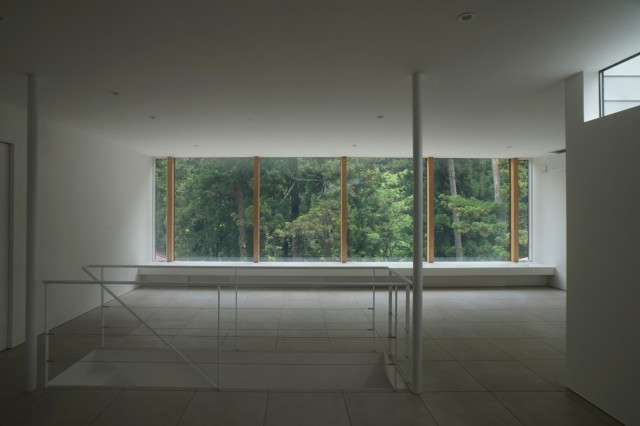 House in Hikawa moderne-salon