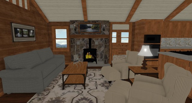 Client Renderings EL-A rustic
