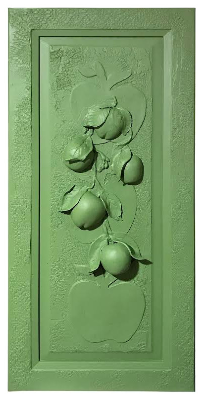 Customized Handcrafted fruit motif kitchen doors