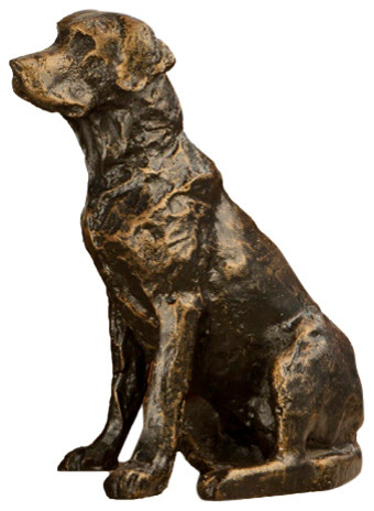 bronze labrador figurines