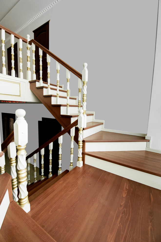 лестница из бука