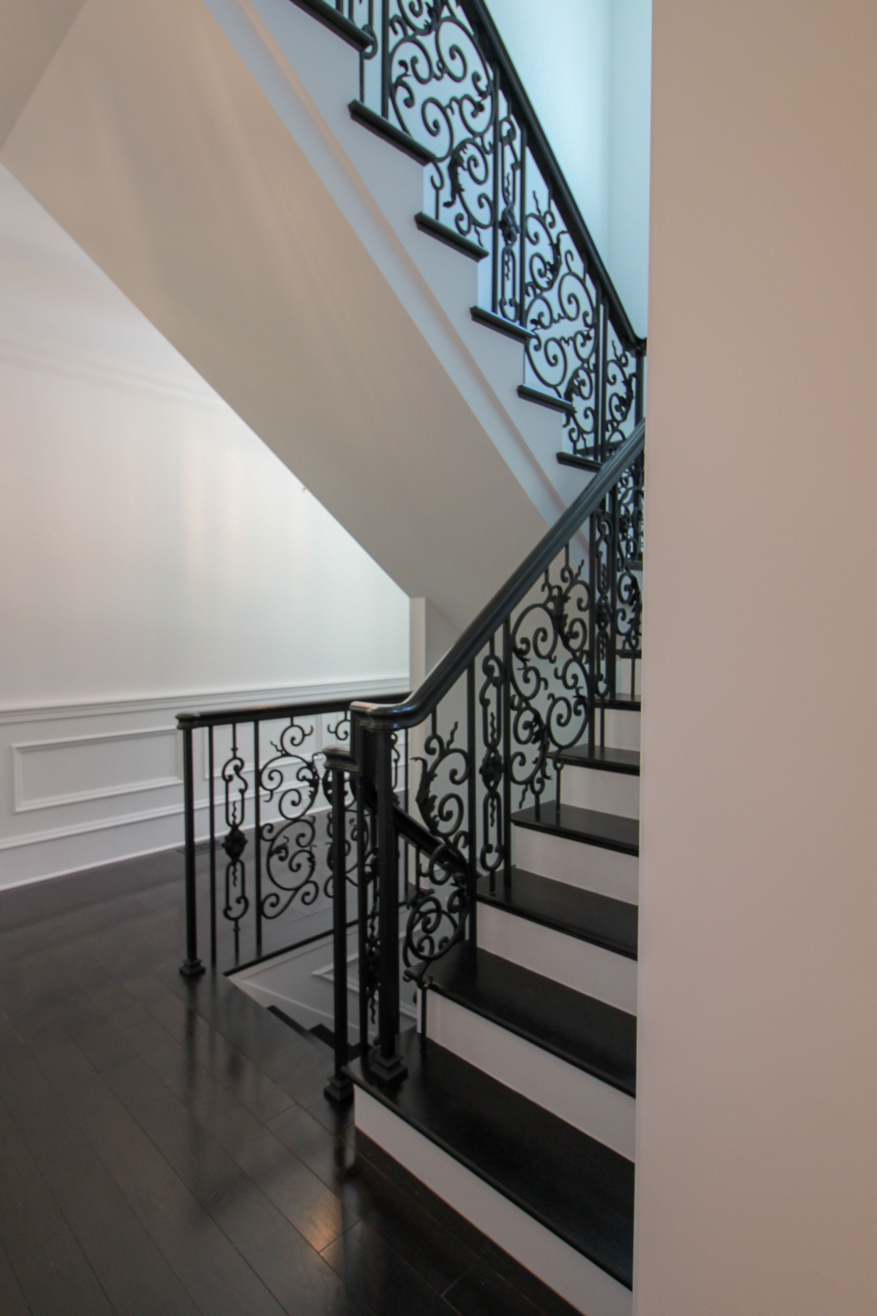 92_Grand Double Staircase in Exquisite Custom Home, Great Falls VA 22066