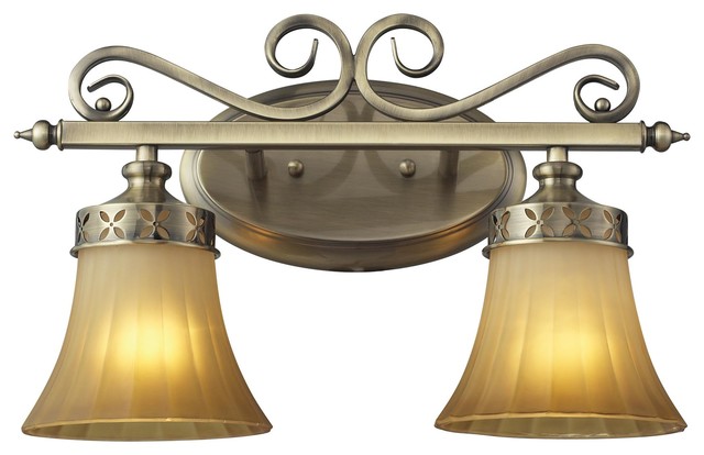 Elk Lighting 11427 2 Claremont Light Bath In Colonial Bronze