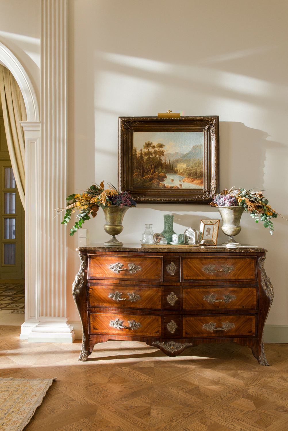 Съемка дома на Новой Риге, 1950 м². Дизайнер Анна Першхайло.