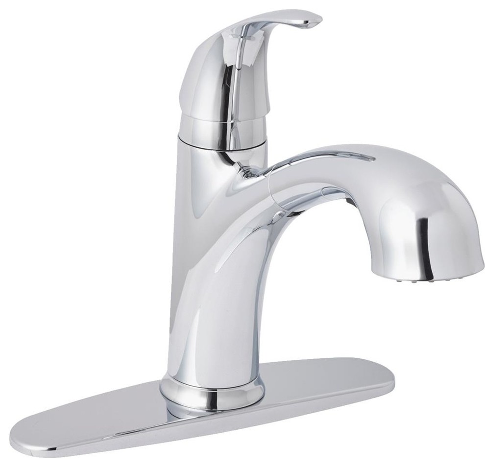 Globe Union Pullout Kit Faucet Contemporary Kitchen Faucets by