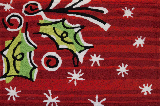 Hip Holly Memory Foam Rug 20 X40 Contemporary Doormats By