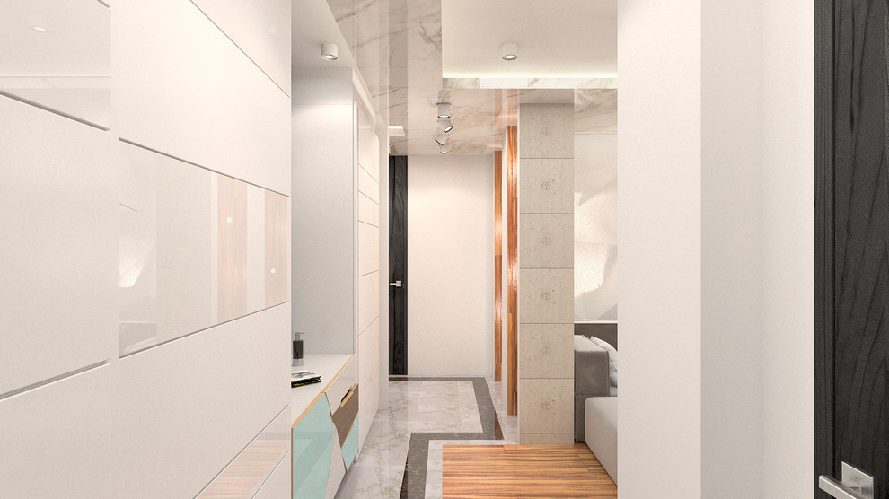 Дизайн-проект квартиры в стиле минимализм ЖК «Новый Оккервиль»