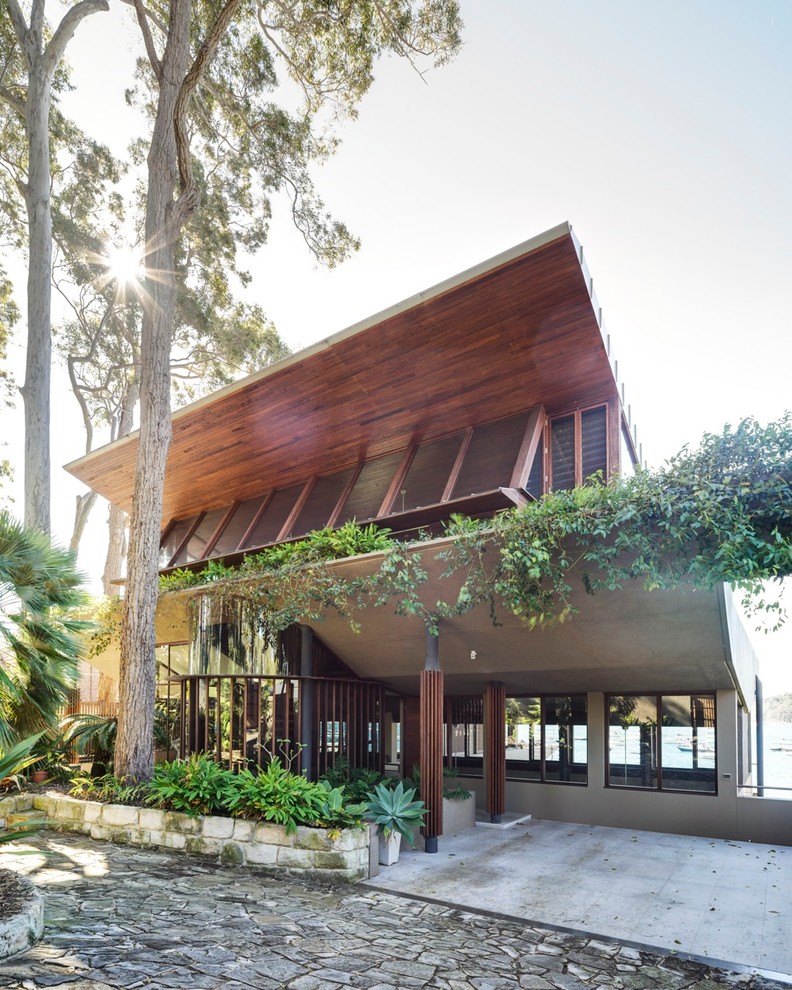 Photo of a contemporary exterior in Sydney.