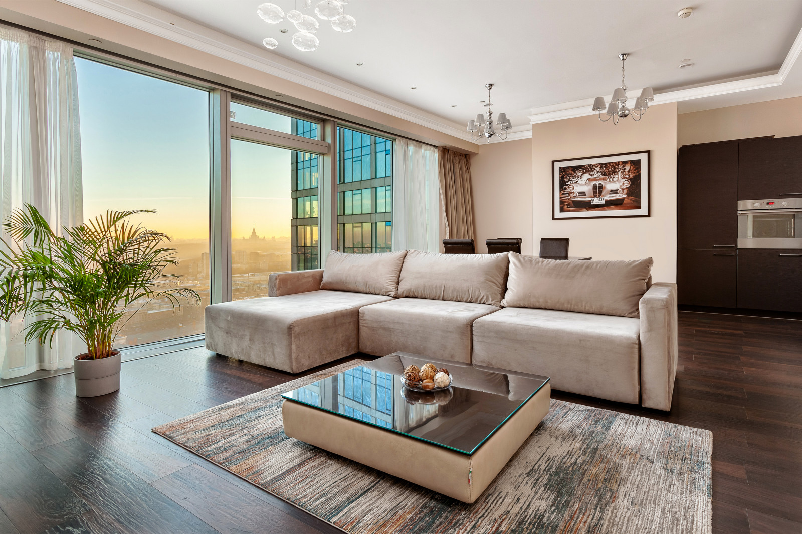 Апартаменты в башне "Москва"