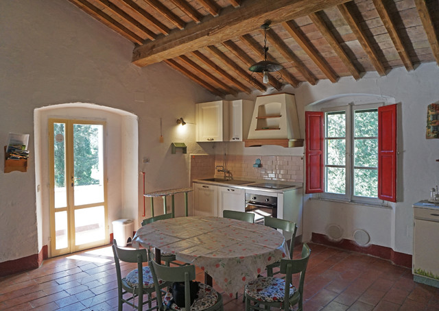 Rustico I Cipressi country-kitchen