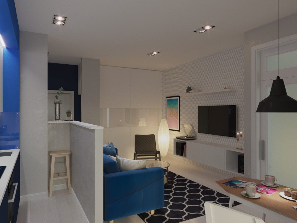 Лазурный синий