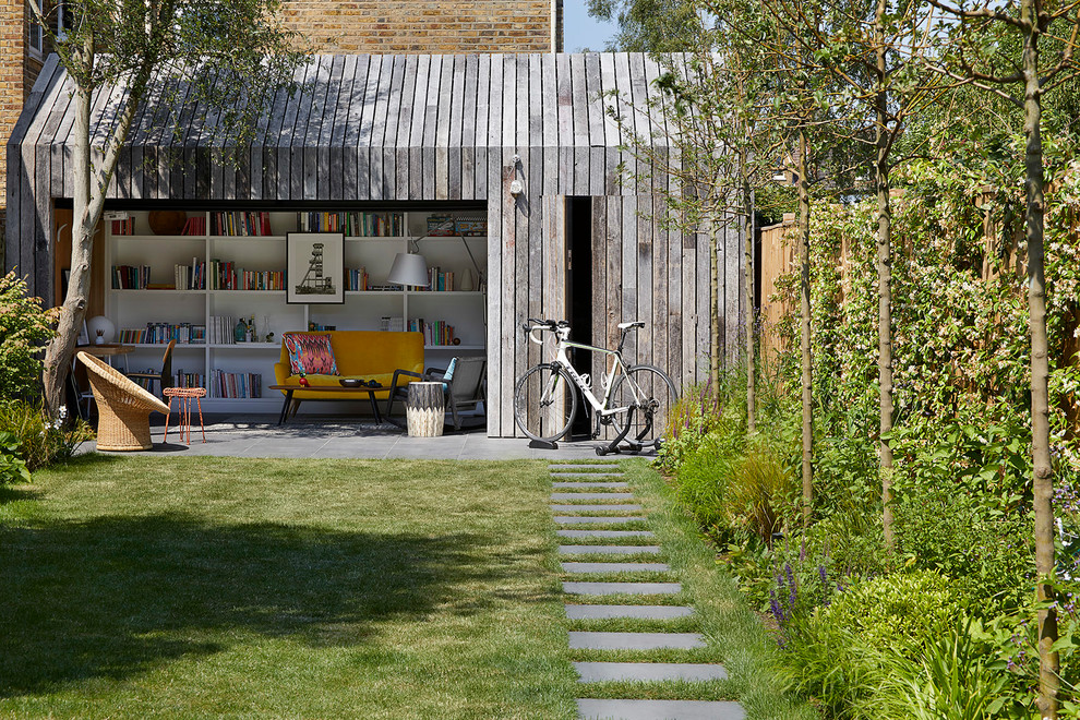 Inspiration for a shed and granny flat in London.