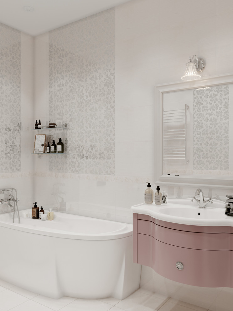 Современная классика в пастельных тонах. ЖК Рассказово, 100 кв.м.