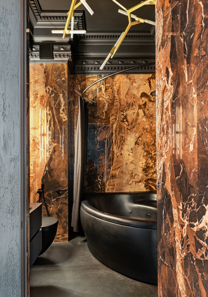 Черный интерьер 66 м.кв.