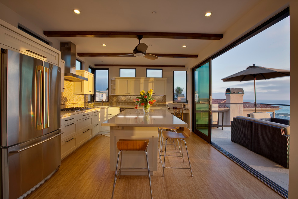 Manhattan Beach Architectural - Contemporary - Kitchen - Los Angeles