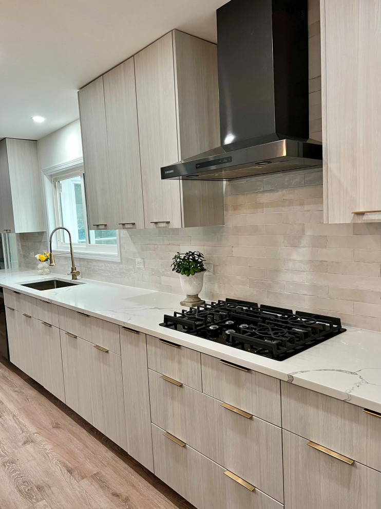 Kitchen - modern kitchen idea in Chicago
