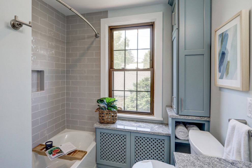Lancaster Small Bathroom Remodel Transitional Bathroom Other by