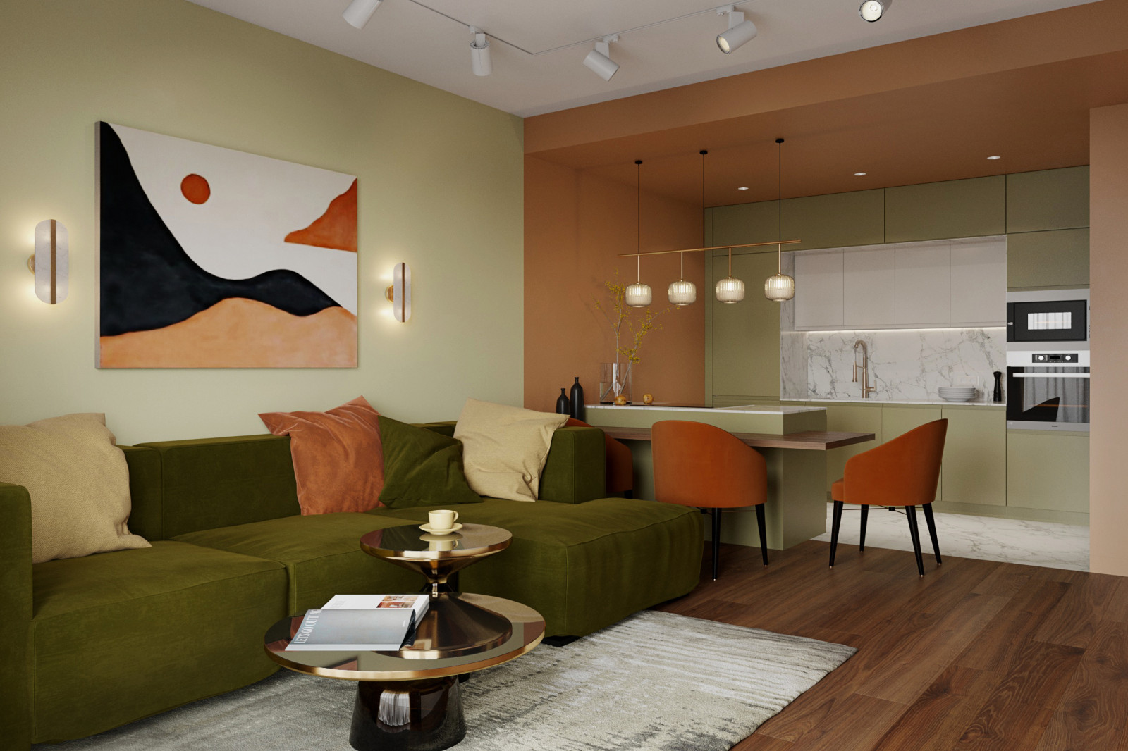 Кухня-гостиная