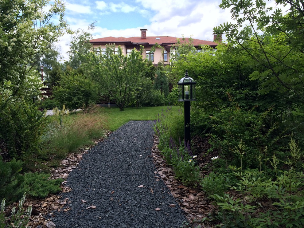 Современный сад в КП "Променад"