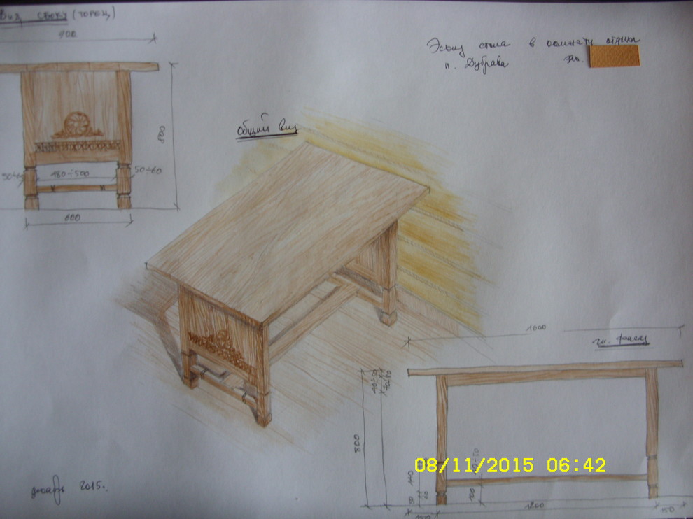проект мебели