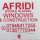 Afridi double glazing Windows