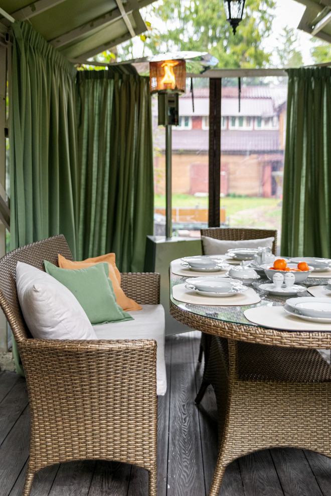 Декорирование беседки и участка Людмилы Хитяевой. "На дачу! С Наташей Барбье"