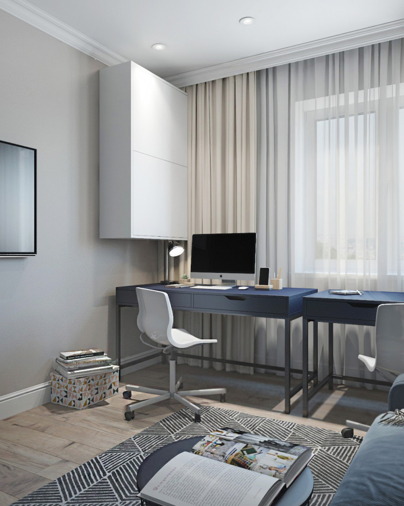 Дизайн проект 4-х комнатной квартиры в ЖК Планета