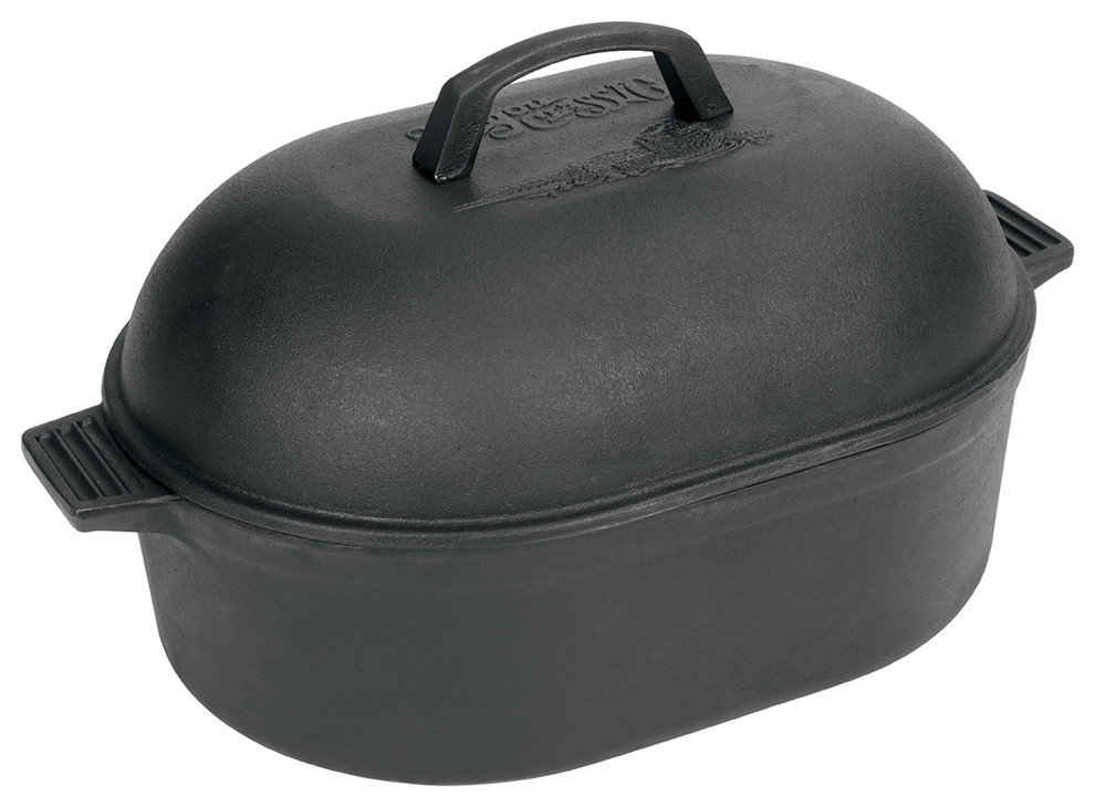 12-Quart Oval Roaster With Lid