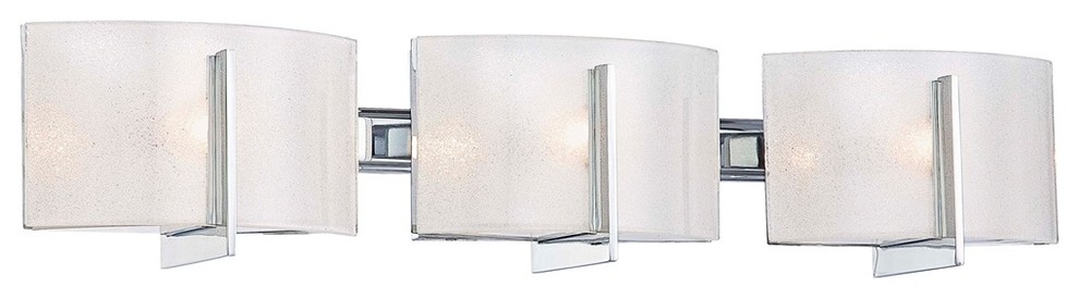 Contemporary Minka Lavery Clarte Chrome 27" Wide Bath Wall Light