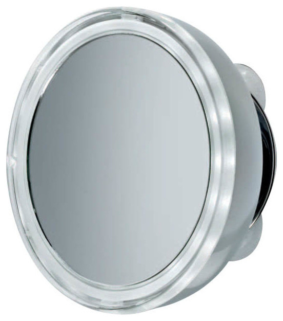 illuminated magnifying mirror