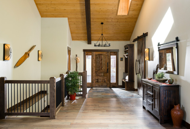 River Haven rustico-entrada