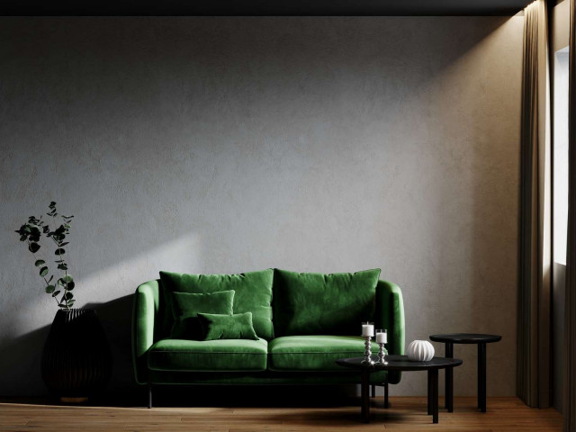 Microcemento contemporain-salon
