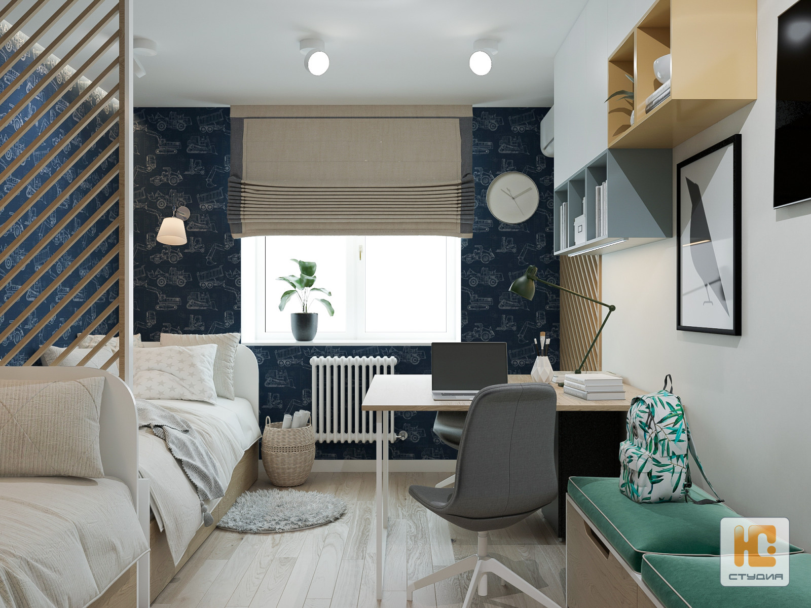 Дизайн-проект квартиры 84.00 м/кв