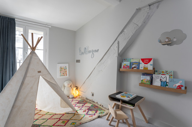 Gravilliers contemporaneo-dormitorio-infantil