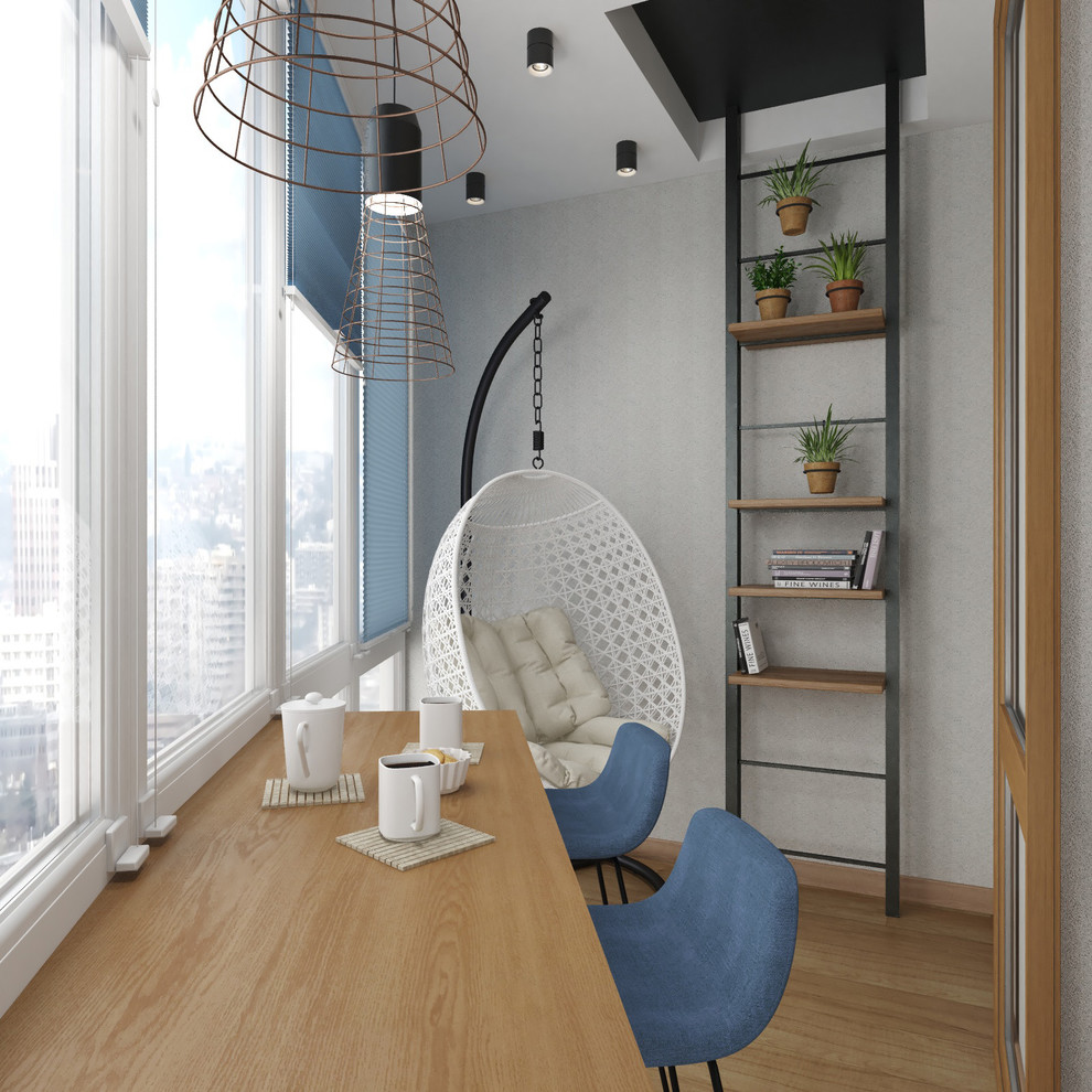 Квартира-студия в скандинавском стиле для молодой девушки