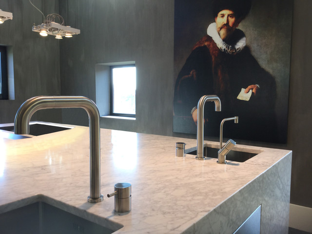Cucina con miscelatore TIDE modern-kueche