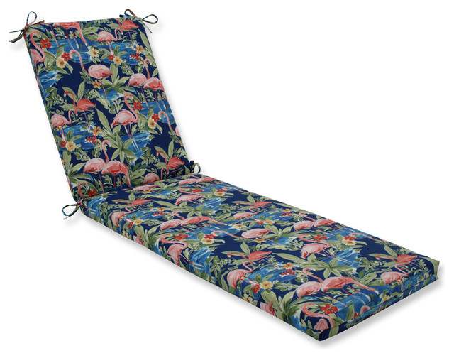 Flamingo Lagoon Chaise Lounge Cushion, 80"x23"x3", 80"x23"x3