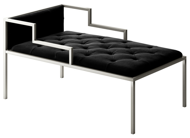 Oscar Chaise Short With Frame - Modern - Indoor Chaise ...