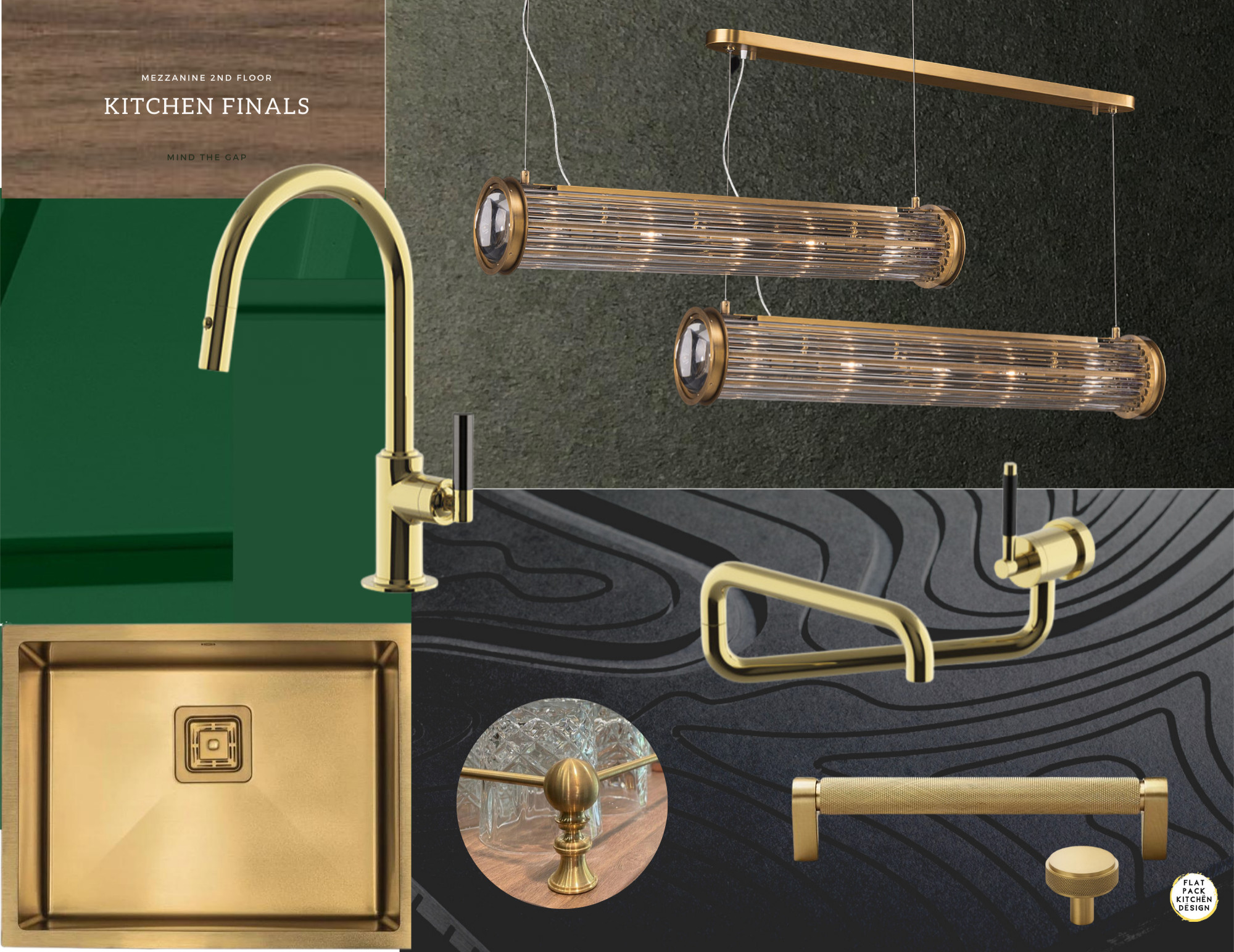 The "Revved-Up Refine" Kitchen – A Bespoke British Racing Green Masterpiece