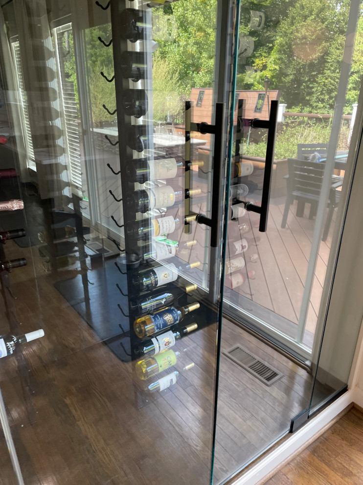 Glass Enclosed Wine Cellar