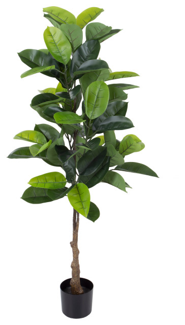 Artificial Rubber Plant 51-Inch