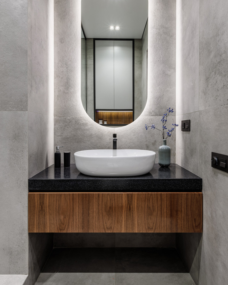 Inspiration for a contemporary bathroom in Other.