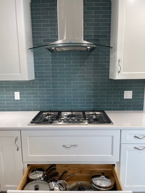 El Cerrito Hills Bright and Brick Kitchen