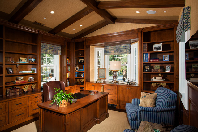 Hermitage traditional-home-office