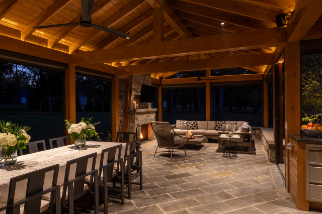 garden room in potomac veranda