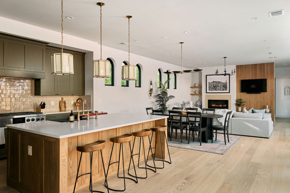 Secret Cottage Kitchen - Transitional - Kitchen - Austin - by Kelley ...