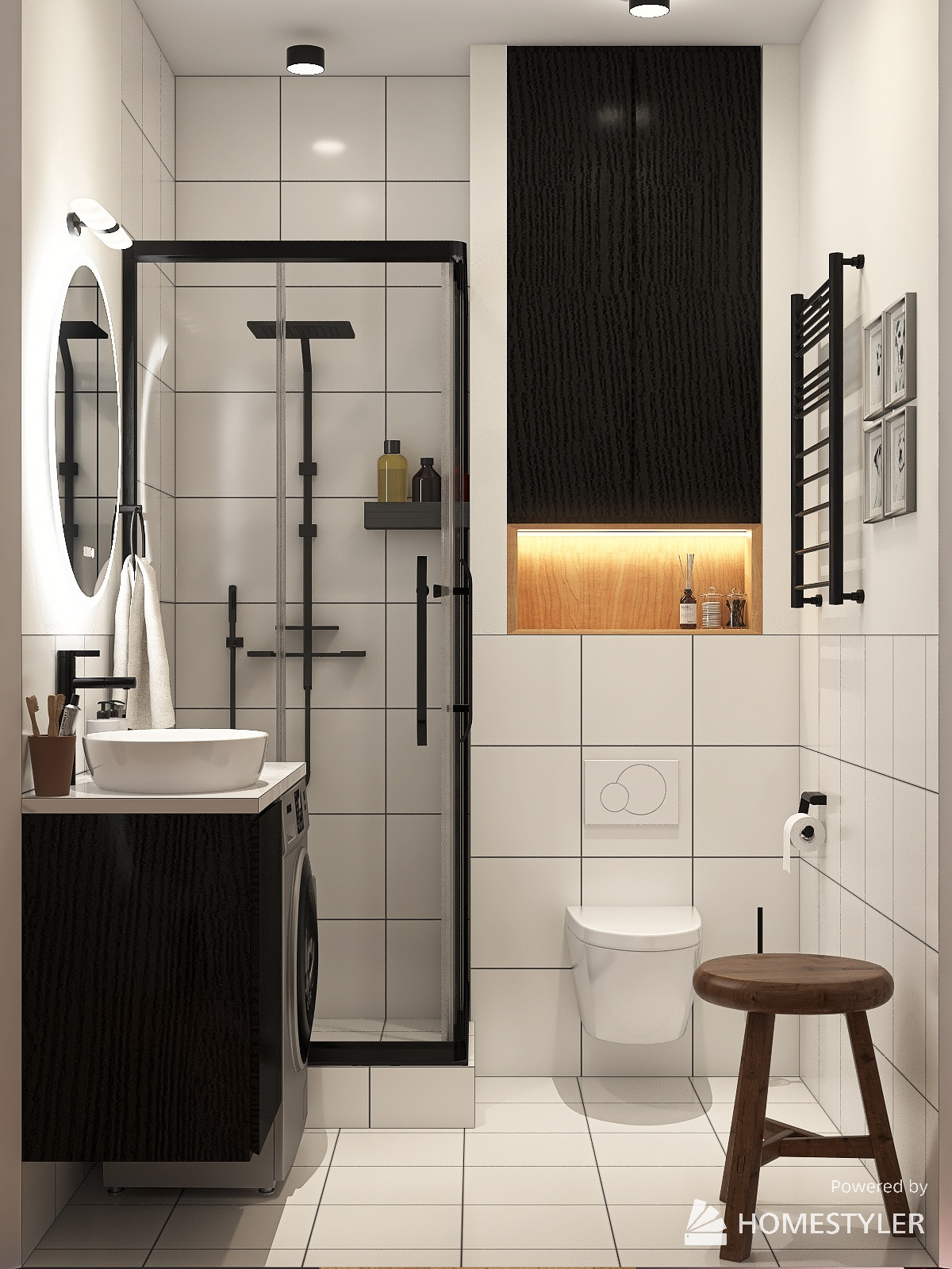 Санузел в современном стиле